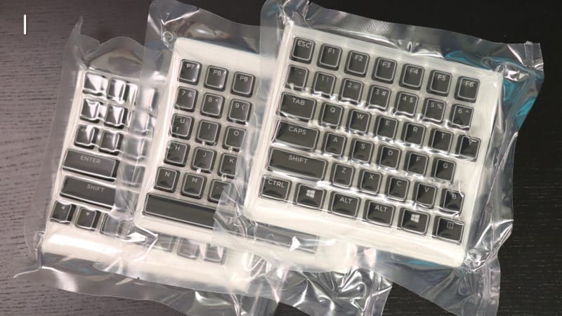 G.Skill Crystal Crown Keycaps 』を3サイズのキーボードに付けてみた ...