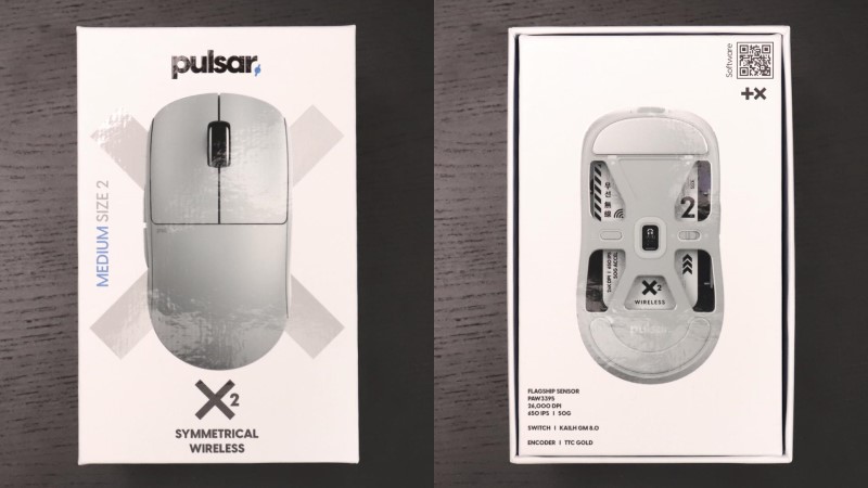 Pulsar X2 Symmetrical Wireless 』開封&レビュー | つかみ・つまみ ...